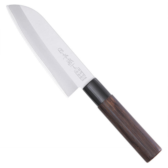 Saku Hocho, sans étui en bois, Santoku (couteau polyvalent)