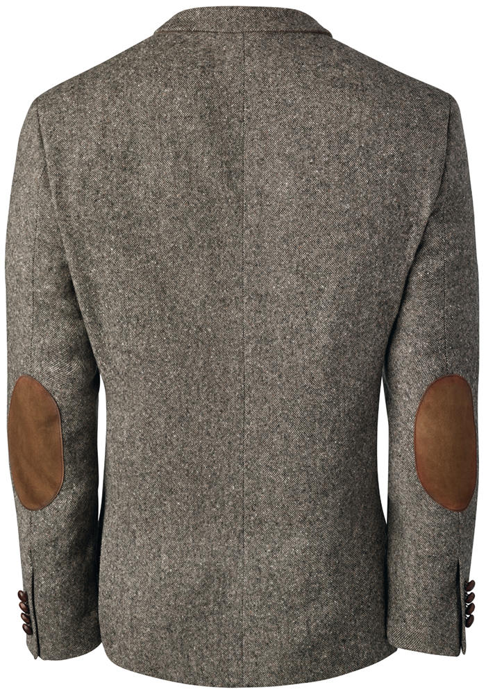 Herren Tweed-Sakko, Donegal, grau