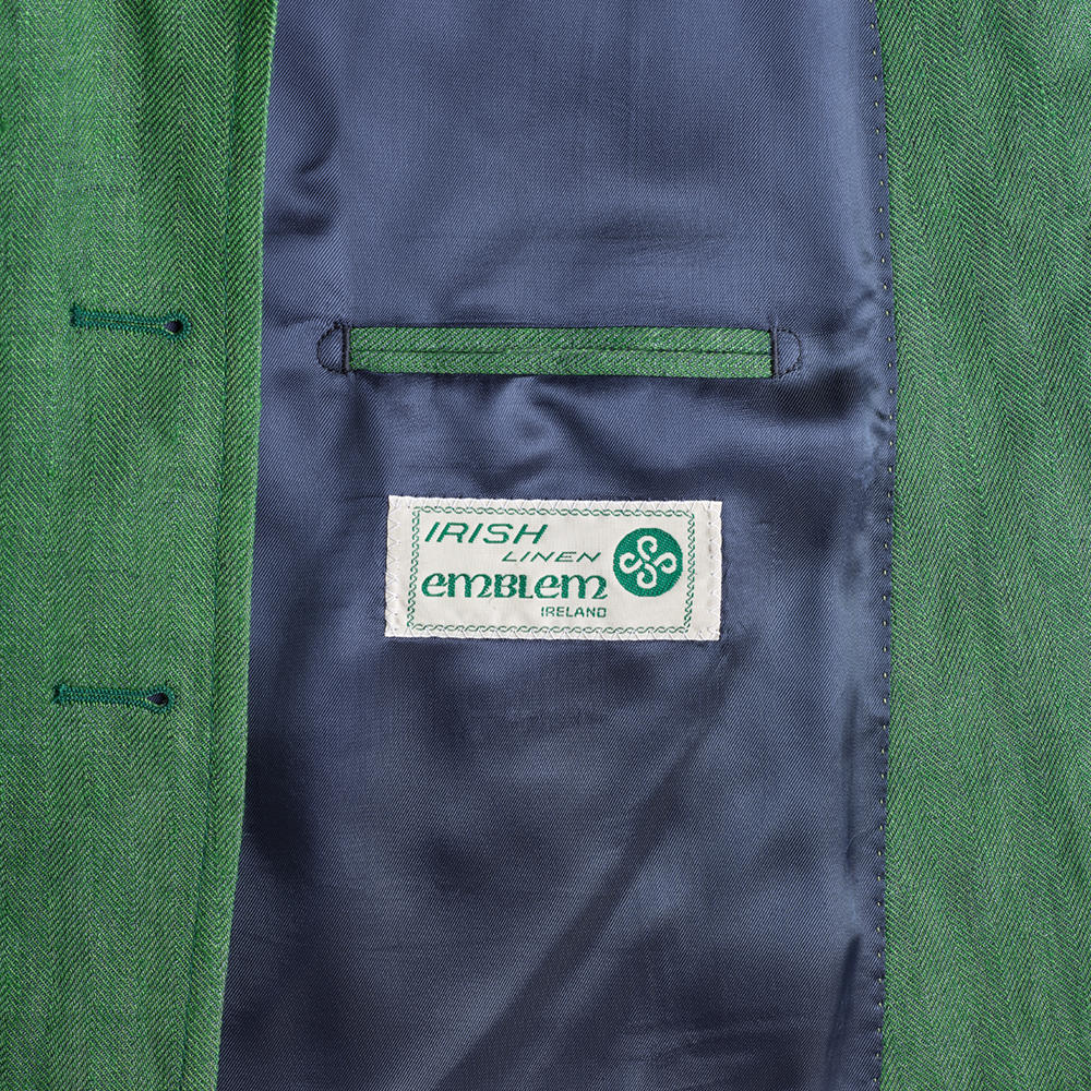 Damenblazer, Irisches Leinen, grün