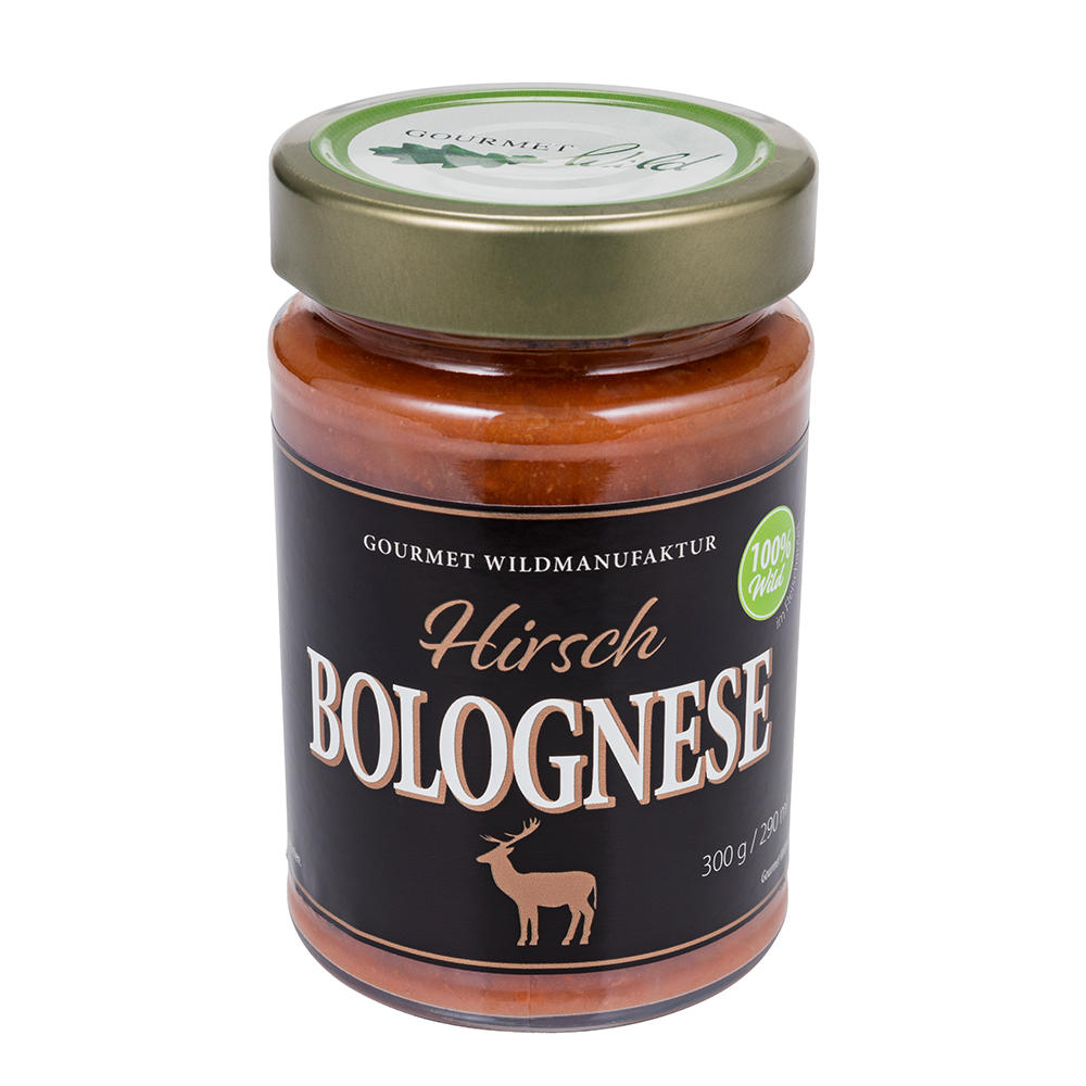 Gourmet Wild Hirsch-Bolognese, 6 x 300 g