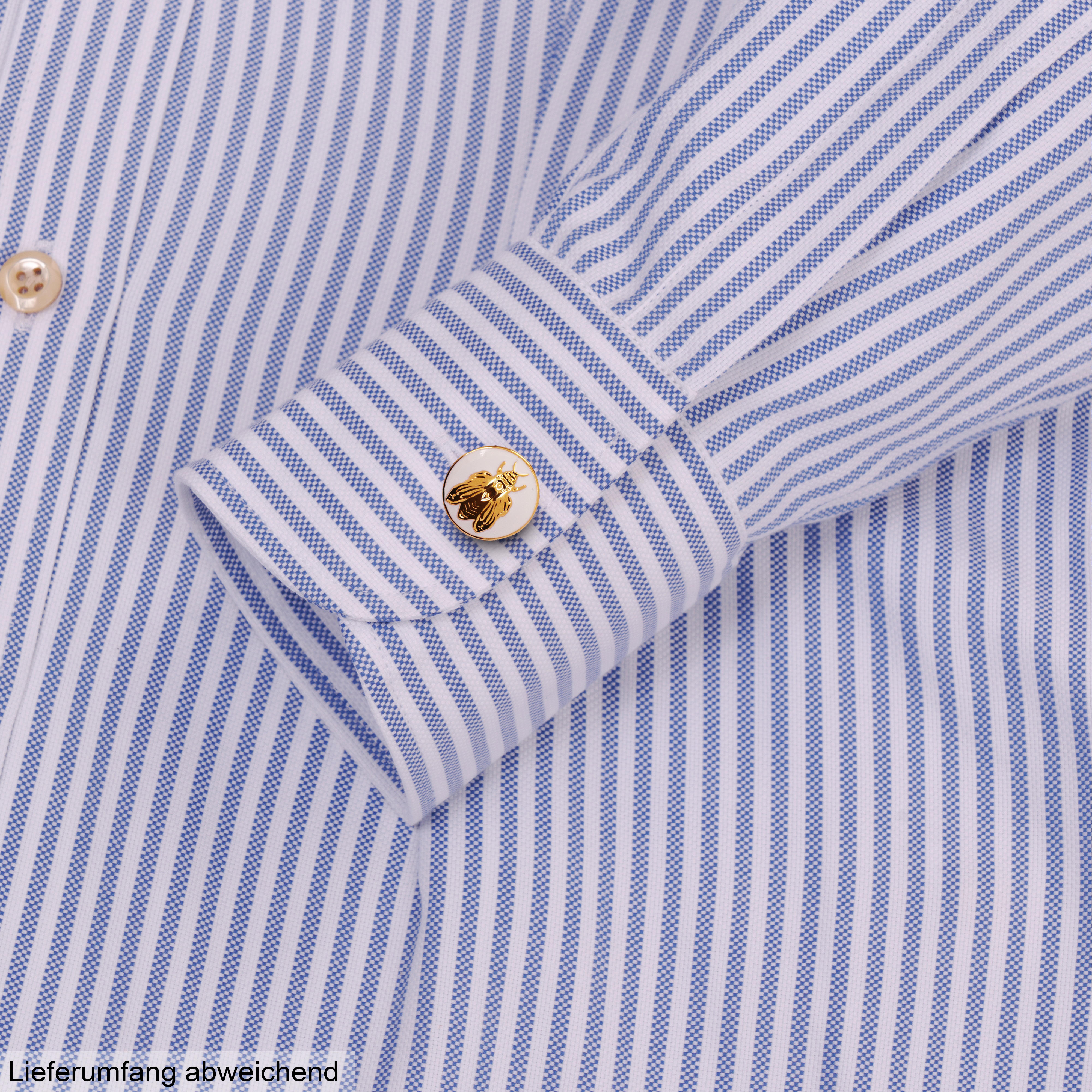 Damenbluse »Chloe«, Oxford, blau/weiß