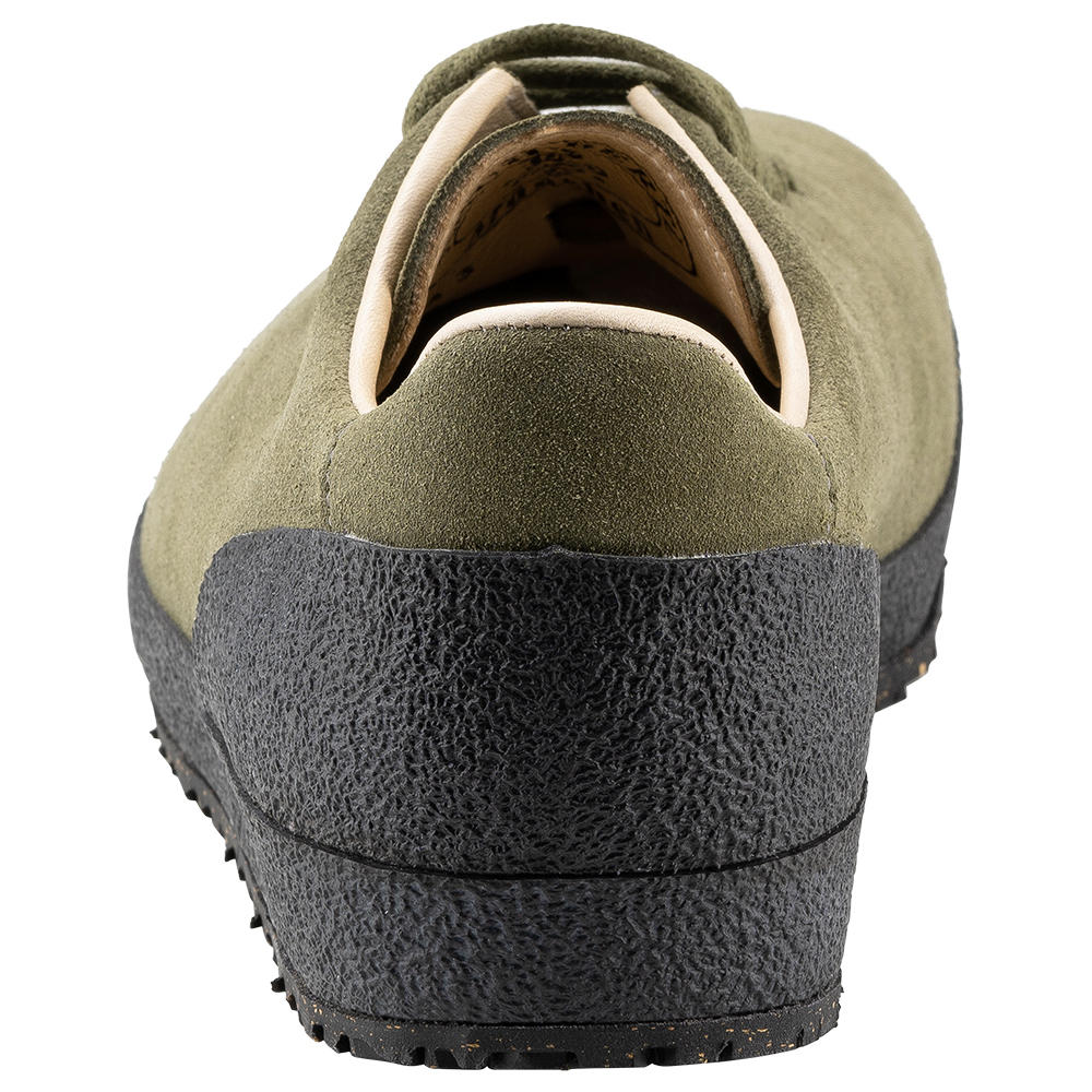 Bertl Sneaker, Velorsleder, oliv