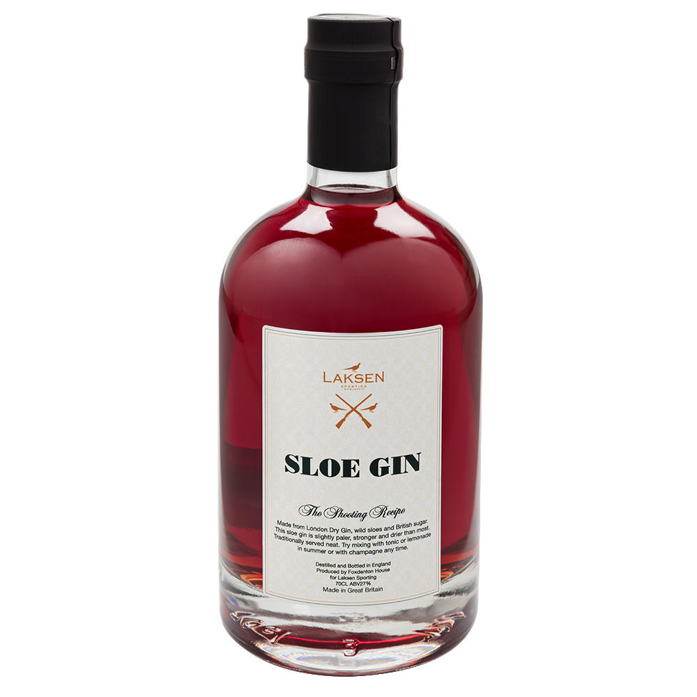 Laksen Sloe Gin, 27%, 0.7 Litre
