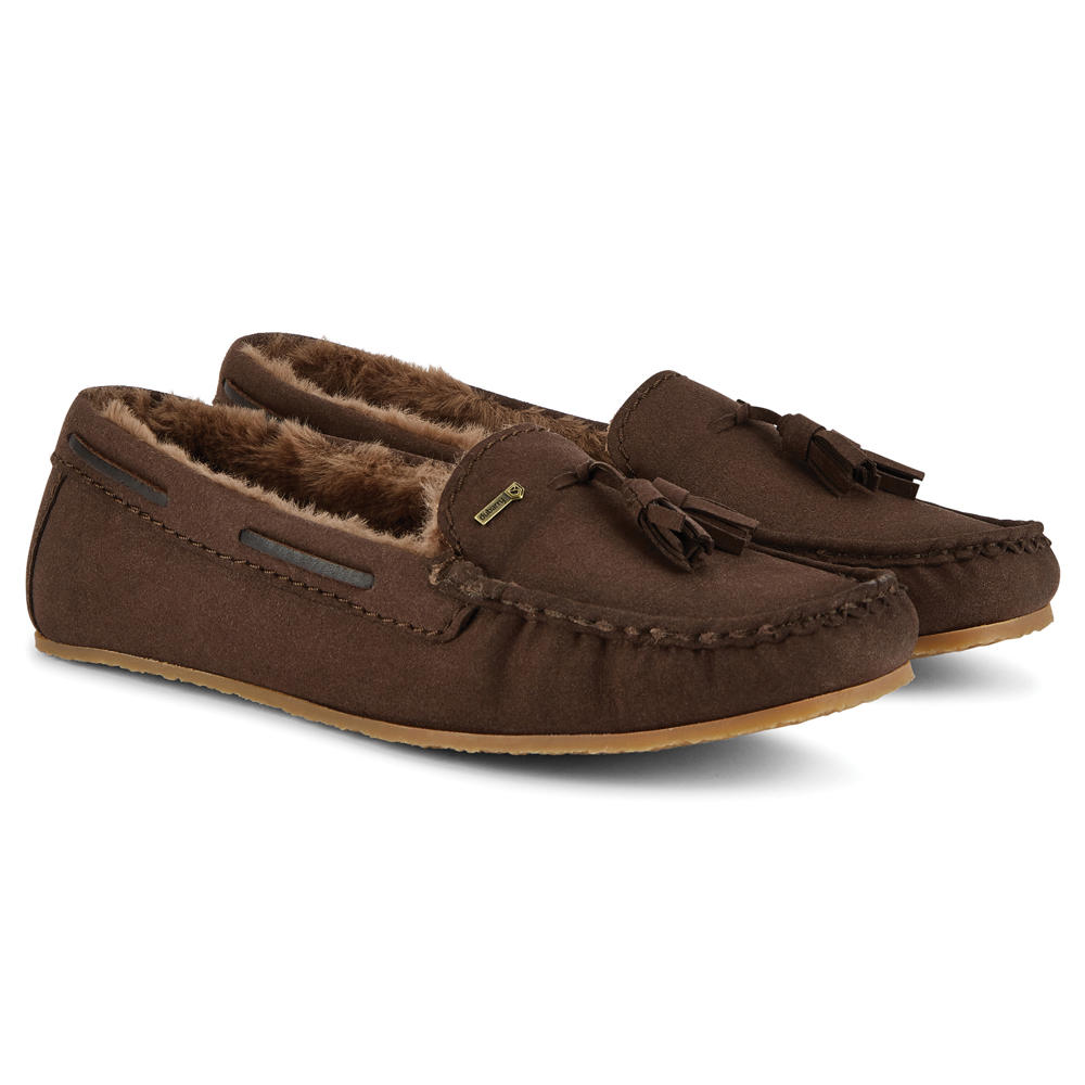 Dubarry Damen Lammfell-Hausschuh Rosslare
