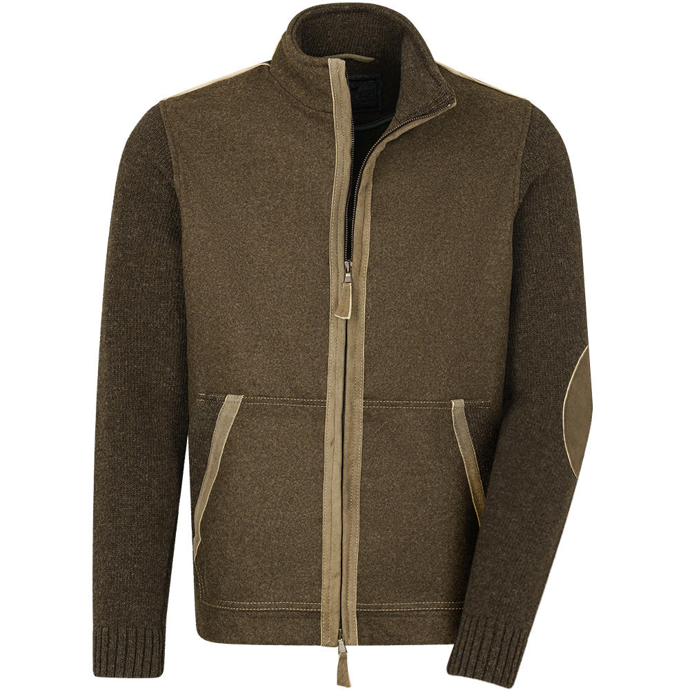 Veste tricotée en loden pour homme » Franko «