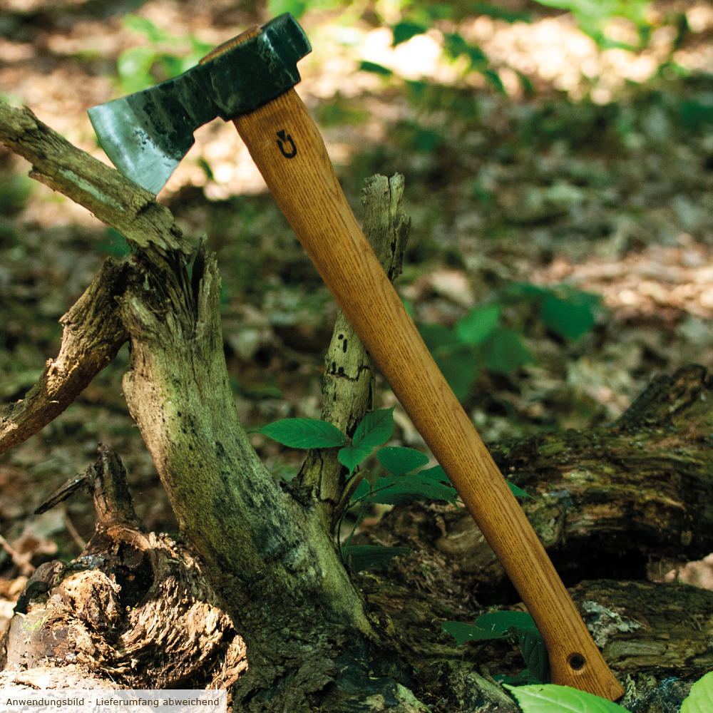 DICTUM® Bushman Axe, with Leather Sheath