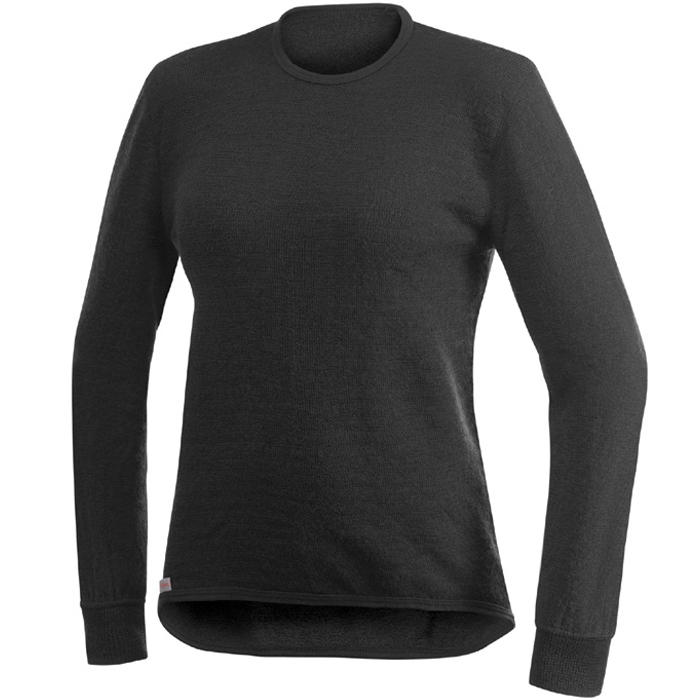 Tricot de corps manches longues Woolpower®, noir, 200 g/m²