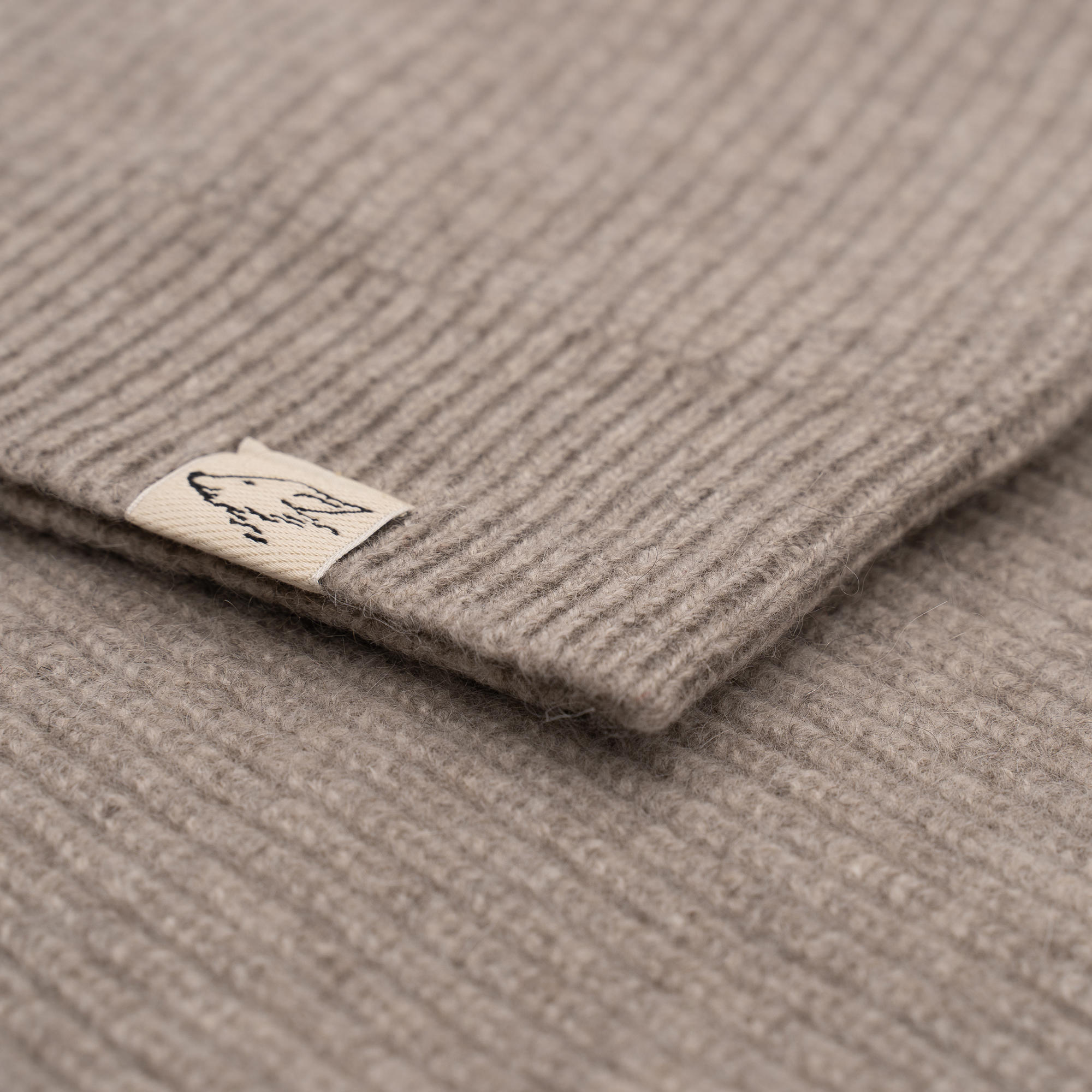 Rollkragenpullover aus Yakwolle