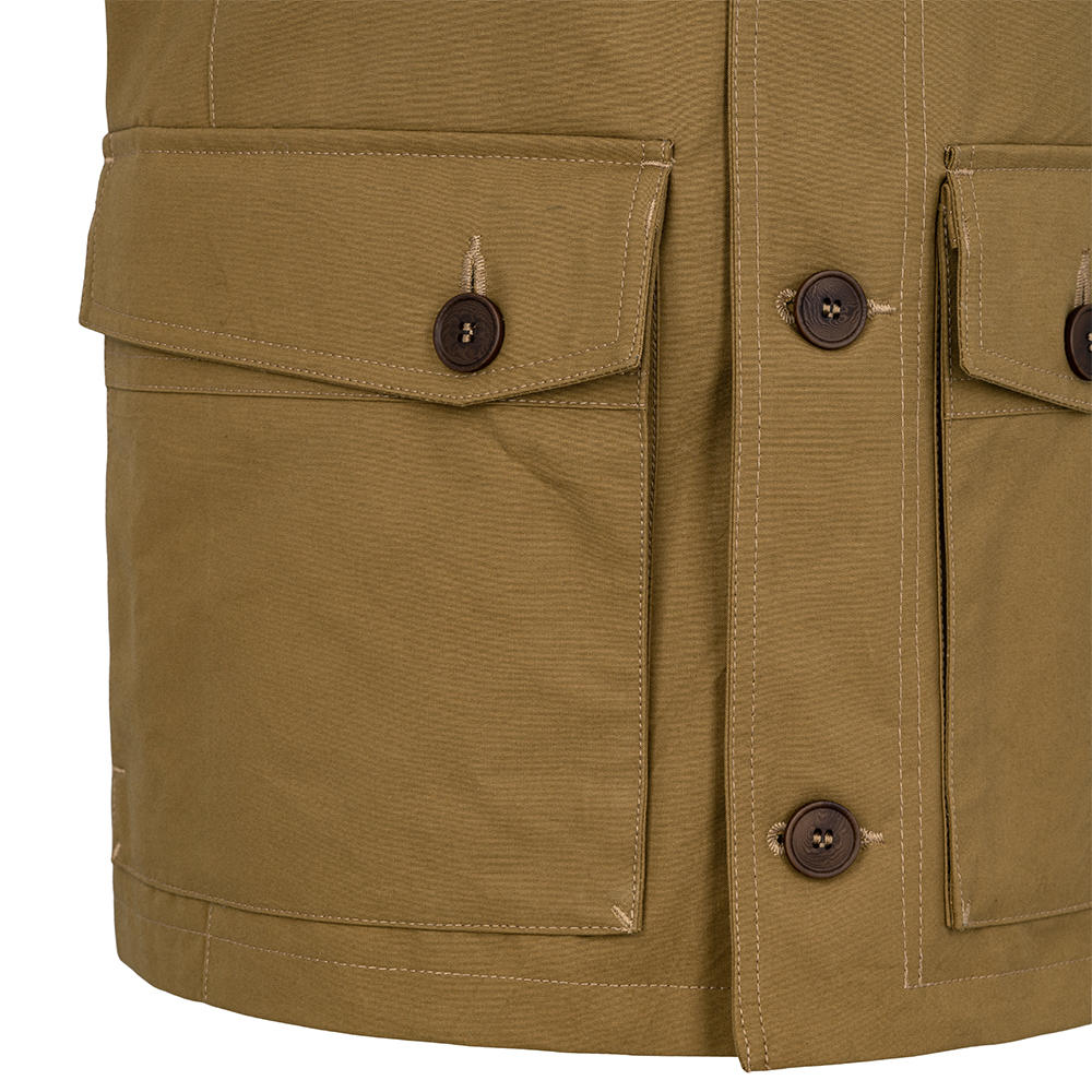 Purdey Herren Safari-Weste Percival, desert khaki