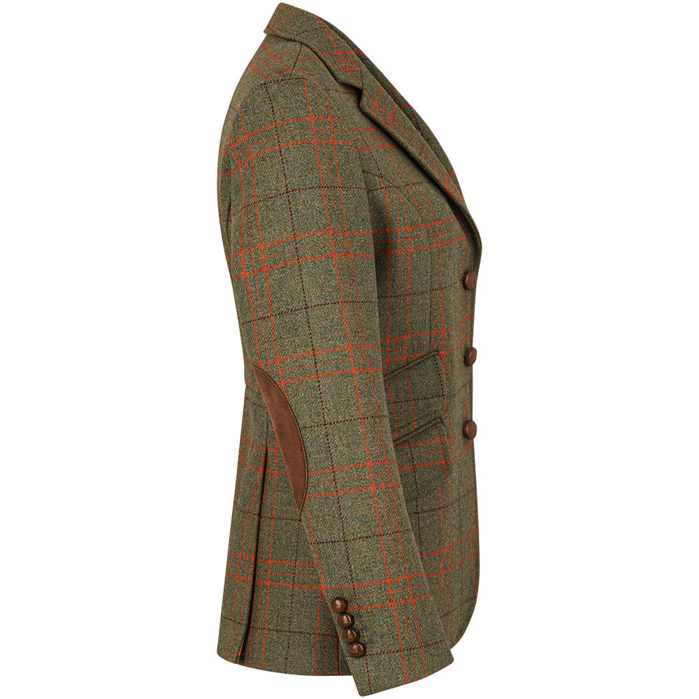 Lovat Tweed Ladies Blazer, Chequered