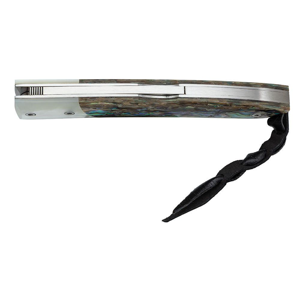 Lionsteel® Klappmesser Opera »Damast«, Perlmutt