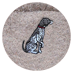 beige (Motiv: Deutsch Kurzhaar)