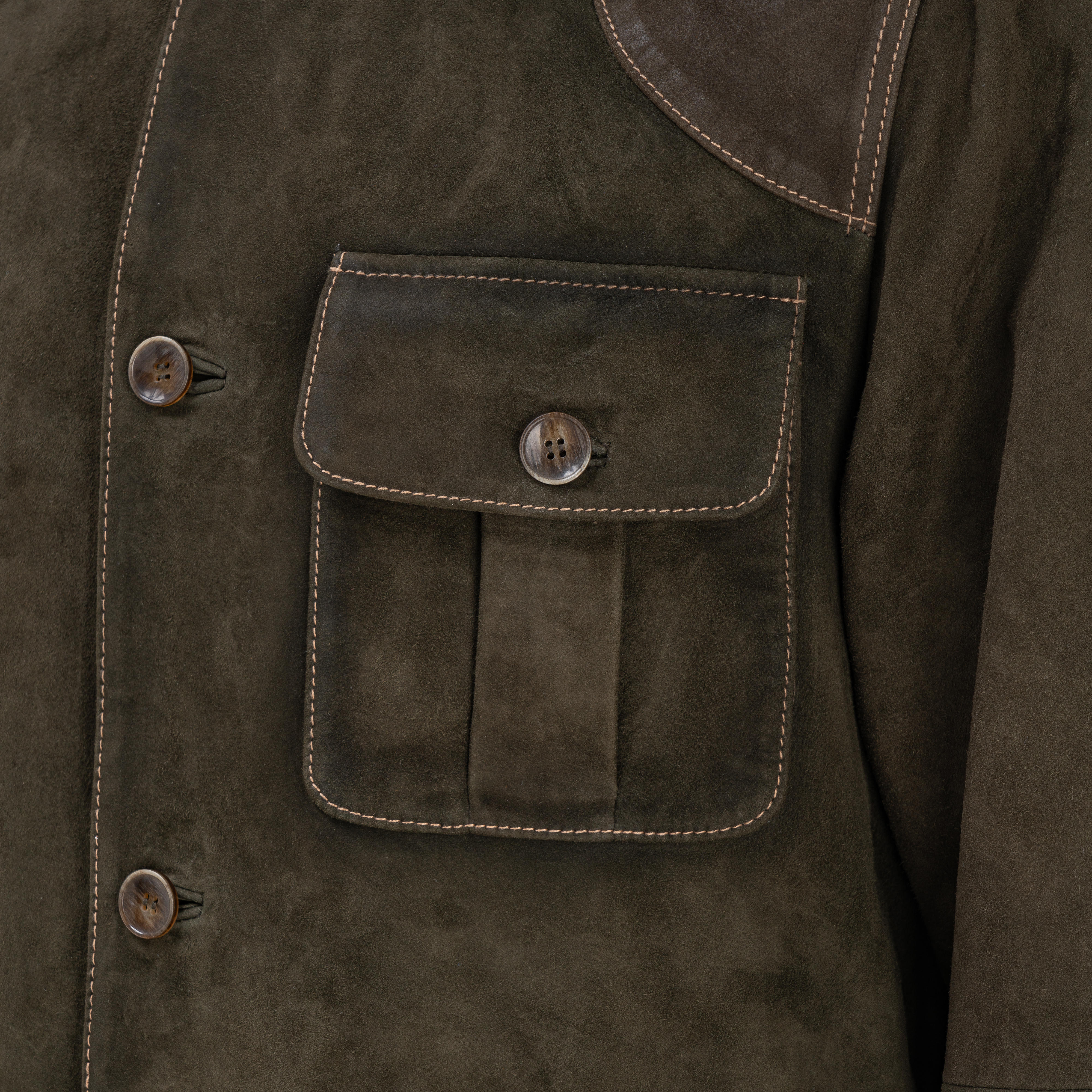 Herren Leder-Fieldjacket »Guerrier«