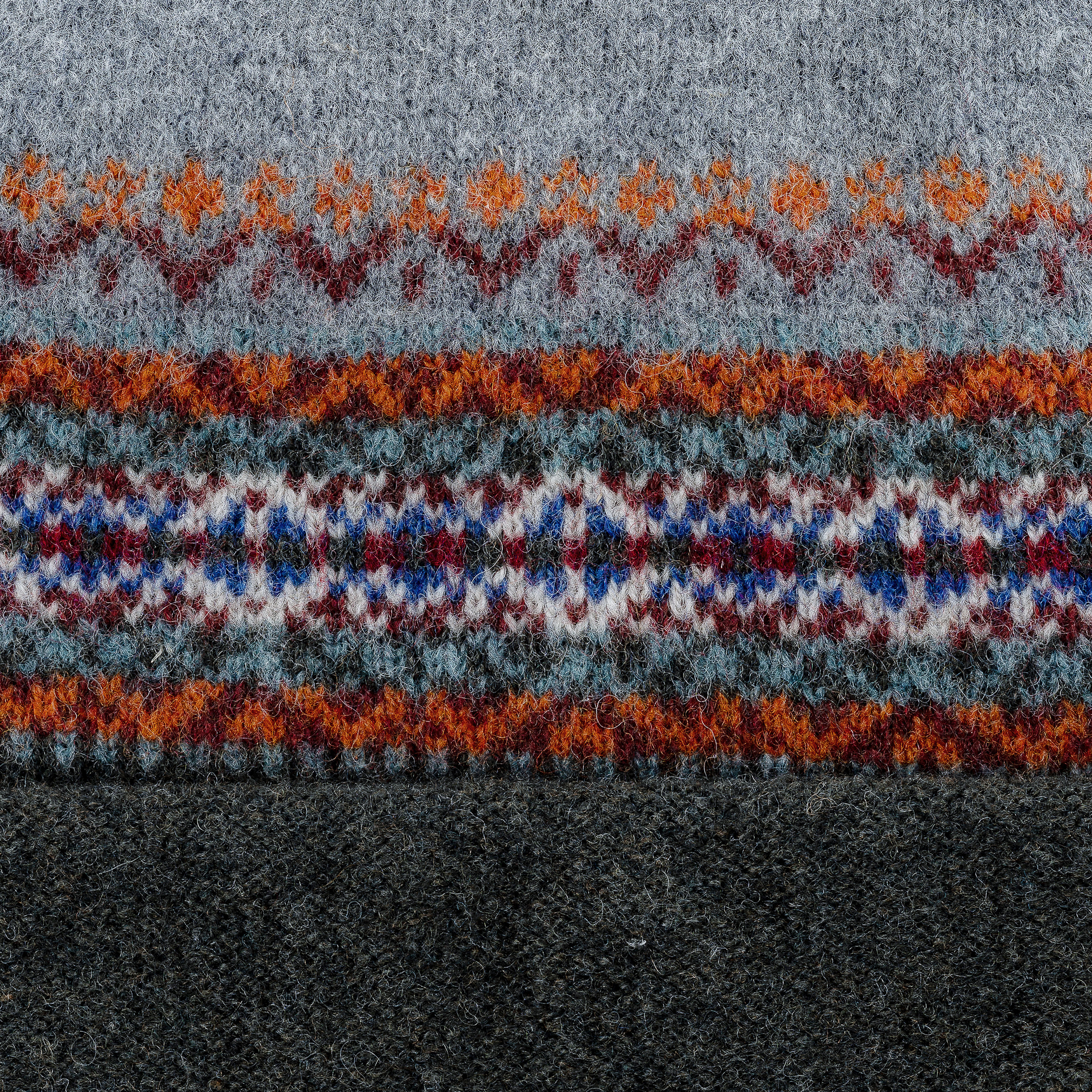 Eribé »Alloa« Knitted Hat, Fair Isle Pattern
