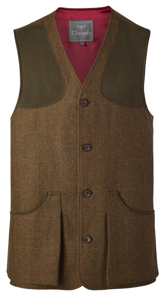 Chrysalis Herren Schießweste, Tweed